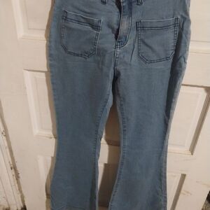 Women's Size 4 Bell-Bottom Blue Jeans